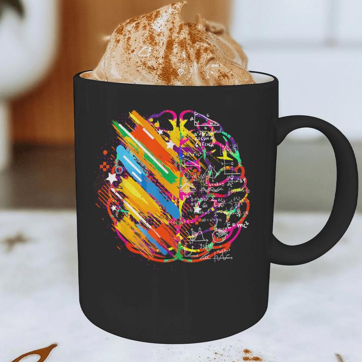 Colorful Brain Art Teacher Artist Painter Student Graphic Print Coffee Mug, novelty gifts, funny gifts Colorful Brain Art Teacher Artist Painter Student Graphic Print Coffee Mug, novelty gifts, funny gifts