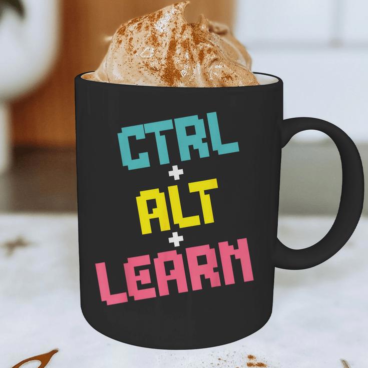 Computer Teacher Back To School Kids Ctrl Alt Learn Graphic Print Coffee Mug, novelty gifts, funny gifts Computer Teacher Back To School Kids Ctrl Alt Learn Graphic Print Coffee Mug, novelty gifts, funny gifts