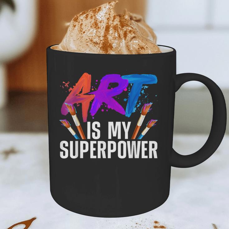 Cool Art For Men Women Art Teacher Artist Painter Superpower Graphic Print Coffee Mug, novelty gifts, funny gifts Cool Art For Men Women Art Teacher Artist Painter Superpower Graphic Print Coffee Mug, novelty gifts, funny gifts
