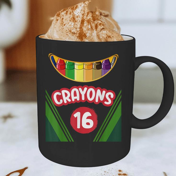 Crayon Box Fun Teacher Student Crayon Squad Halloween 2023 Graphic Print Coffee Mug, novelty gifts, funny gifts Crayon Box Fun Teacher Student Crayon Squad Halloween 2023 Graphic Print Coffee Mug, novelty gifts, funny gifts