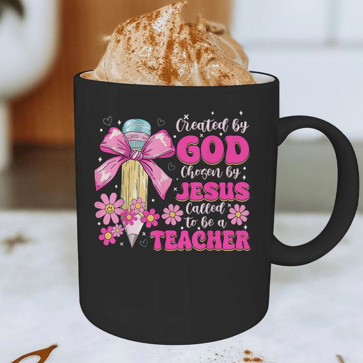Created By God Called To Teacher Jesus Christian Teacher Graphic Print Coffee Mug, novelty gifts, funny gifts Created By God Called To Teacher Jesus Christian Teacher Graphic Print Coffee Mug, novelty gifts, funny gifts
