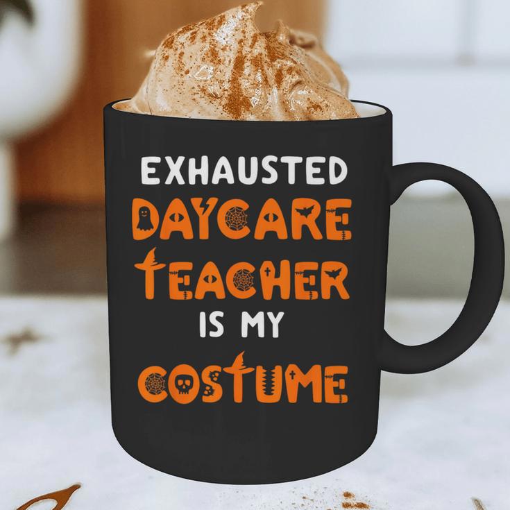 Daycare Teacher Halloween Costume Tired Day Care Shirt Graphic Print Coffee Mug, novelty gifts, funny gifts Daycare Teacher Halloween Costume Tired Day Care Shirt Graphic Print Coffee Mug, novelty gifts, funny gifts