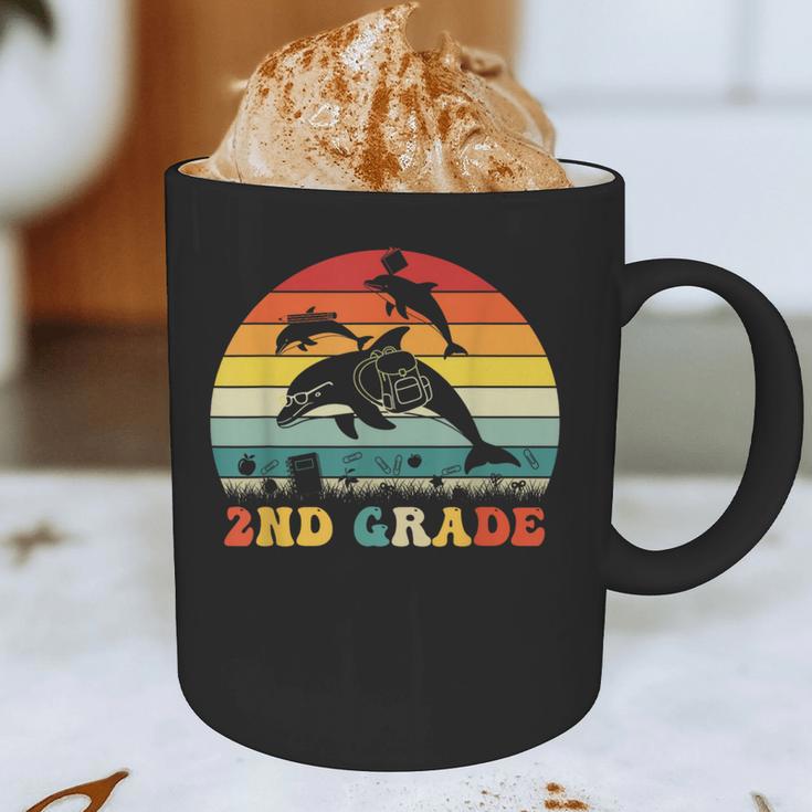 Dolphin Second Grade Back To School Teacher Student Graphic Print Coffee Mug, novelty gifts, funny gifts Dolphin Second Grade Back To School Teacher Student Graphic Print Coffee Mug, novelty gifts, funny gifts