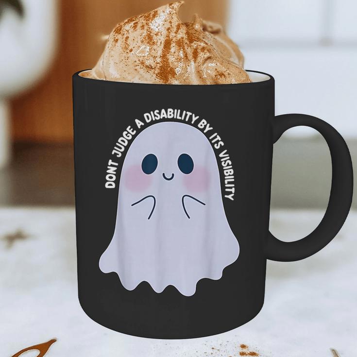 Dont Judge a Disability By Its Visibility Teacher Graphic Print Coffee Mug, novelty gifts, funny gifts Dont Judge a Disability By Its Visibility Teacher Graphic Print Coffee Mug, novelty gifts, funny gifts