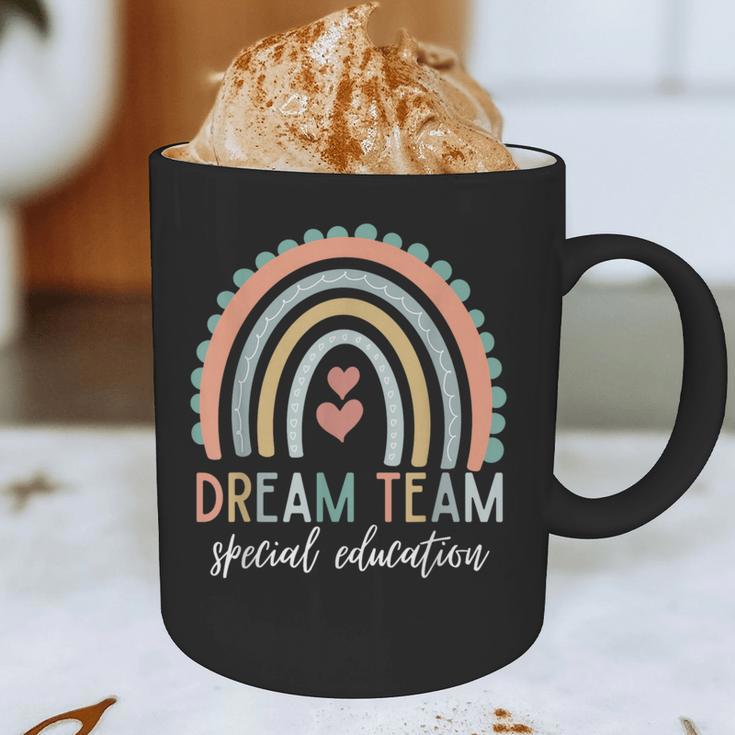 Dream Team Special Education Teacher ED SPED Squad Rainbow Graphic Print Coffee Mug, novelty gifts, funny gifts Dream Team Special Education Teacher ED SPED Squad Rainbow Graphic Print Coffee Mug, novelty gifts, funny gifts