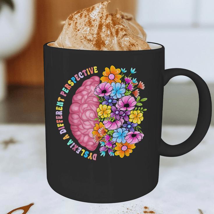 Dyslexia Different Perspective Reading Brain Floral Teacher Graphic Print Coffee Mug, novelty gifts, funny gifts Dyslexia Different Perspective Reading Brain Floral Teacher Graphic Print Coffee Mug, novelty gifts, funny gifts