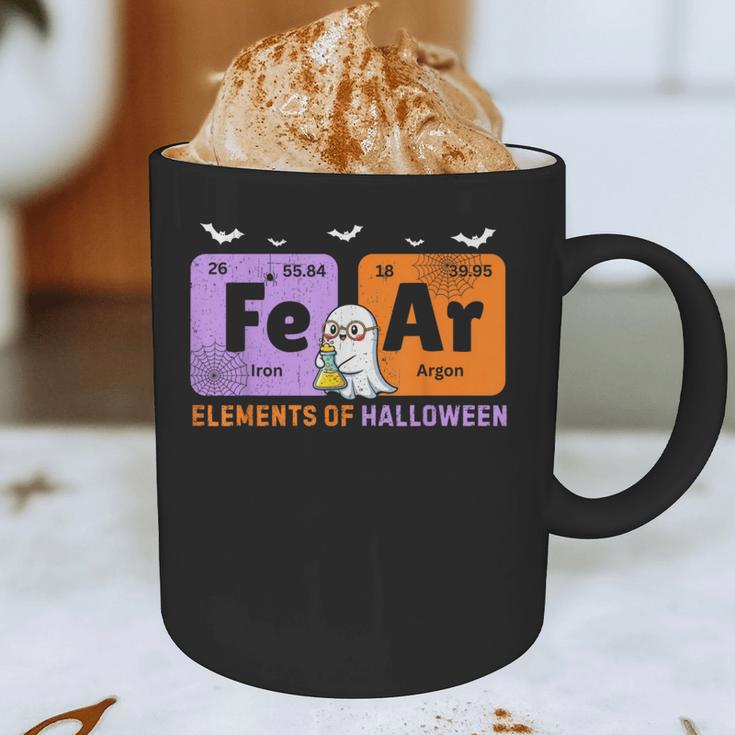 Elements Of Halloween Fear Periodically Chemistry Teacher Graphic Print Coffee Mug, novelty gifts, funny gifts Elements Of Halloween Fear Periodically Chemistry Teacher Graphic Print Coffee Mug, novelty gifts, funny gifts