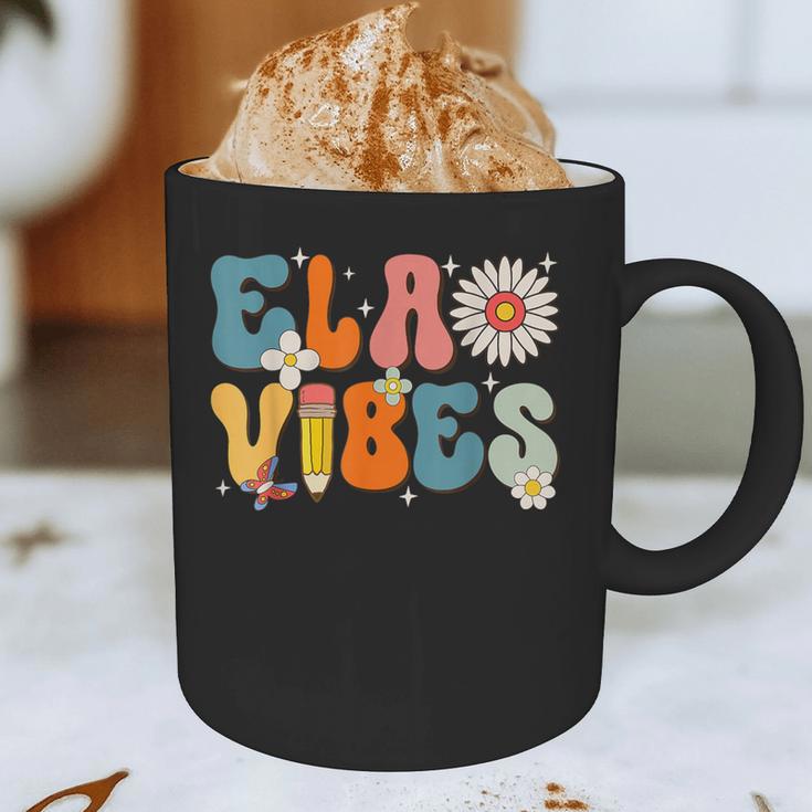 English Teacher Ela Vibes Teacher Kids First Day Of School Graphic Print Coffee Mug, novelty gifts, funny gifts English Teacher Ela Vibes Teacher Kids First Day Of School Graphic Print Coffee Mug, novelty gifts, funny gifts