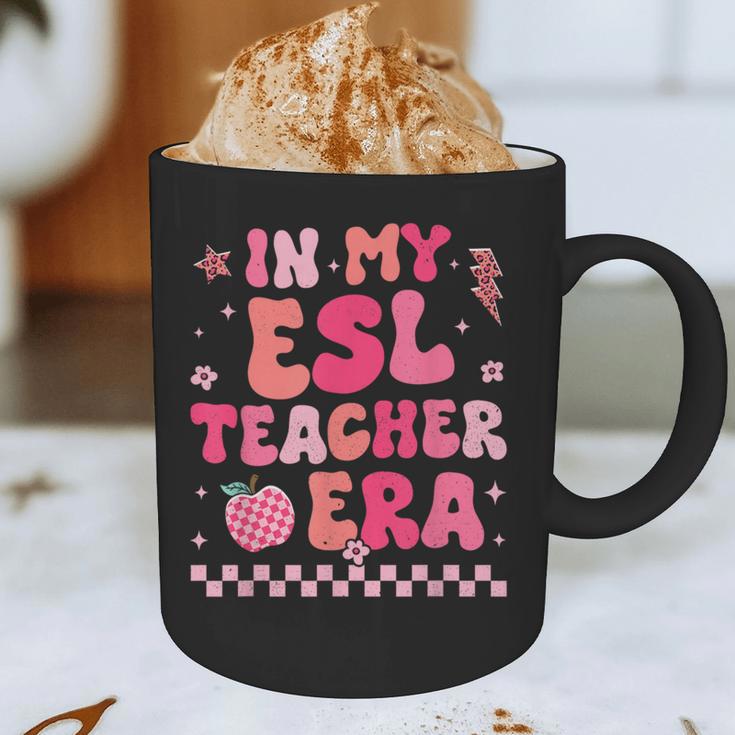 In My Esl Teacher Era Back To School ESL Teacher Groovy Graphic Print Coffee Mug, novelty gifts, funny gifts In My Esl Teacher Era Back To School ESL Teacher Groovy Graphic Print Coffee Mug, novelty gifts, funny gifts