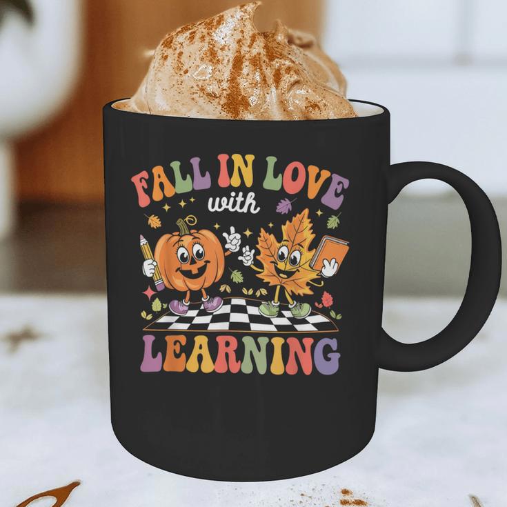 Fall In Love With Learning Autumn Fall Season Teacher Graphic Print Coffee Mug, novelty gifts, funny gifts Fall In Love With Learning Autumn Fall Season Teacher Graphic Print Coffee Mug, novelty gifts, funny gifts