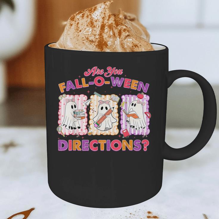 Are You Fall-O-Ween Directions Halloween Teacher Ghost Graphic Print Coffee Mug, novelty gifts, funny gifts Are You Fall-O-Ween Directions Halloween Teacher Ghost Graphic Print Coffee Mug, novelty gifts, funny gifts