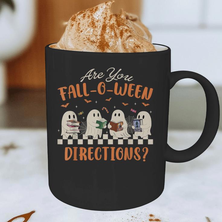 Are You Fall-O-Ween Directions Halloween TeacherGhost Book Graphic Print Coffee Mug, novelty gifts, funny gifts Are You Fall-O-Ween Directions Halloween TeacherGhost Book Graphic Print Coffee Mug, novelty gifts, funny gifts