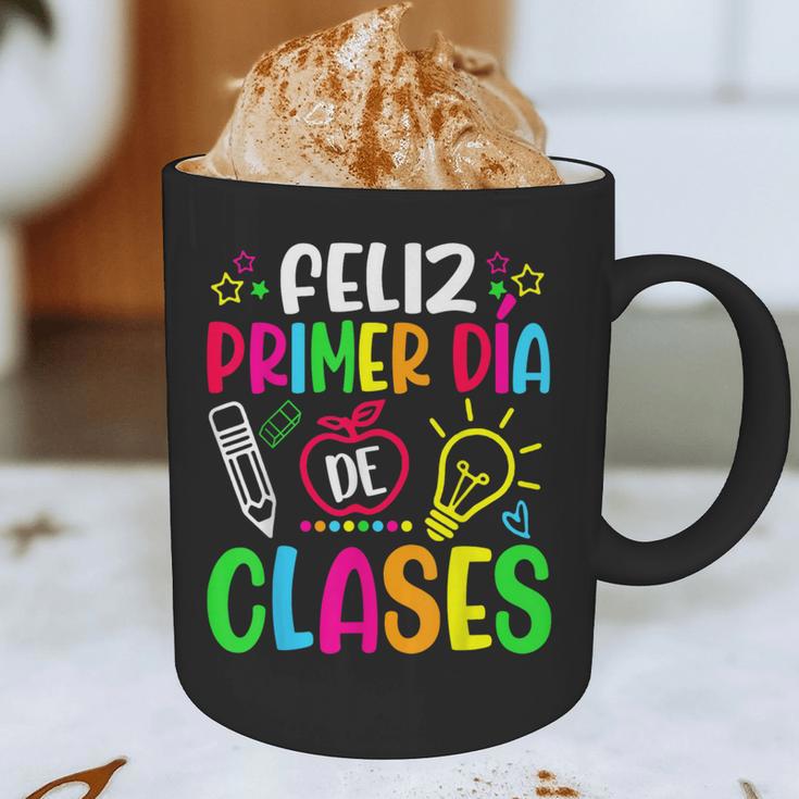 Feliz Primer Dia De Clases Kids Girl Teacher Spanish School Graphic Print Coffee Mug, novelty gifts, funny gifts Feliz Primer Dia De Clases Kids Girl Teacher Spanish School Graphic Print Coffee Mug, novelty gifts, funny gifts