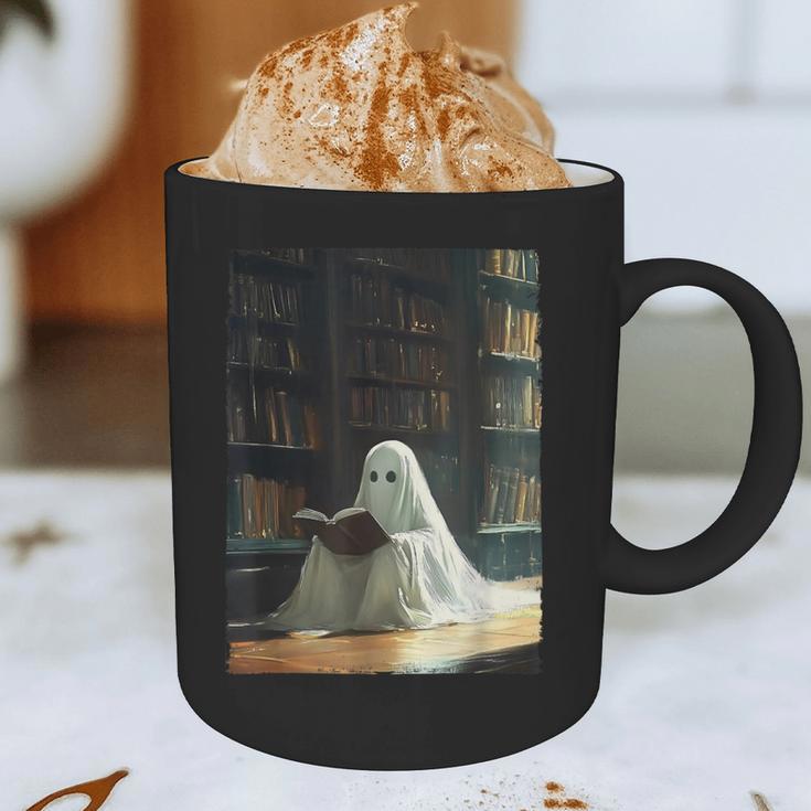 Ghost Library Halloween Book Reading Books Lover Teacher Graphic Print Coffee Mug, novelty gifts, funny gifts Ghost Library Halloween Book Reading Books Lover Teacher Graphic Print Coffee Mug, novelty gifts, funny gifts