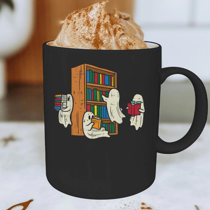 Ghosts Reading Books Teacher Halloween Librarian Boooks Graphic Print Coffee Mug, novelty gifts, funny gifts Ghosts Reading Books Teacher Halloween Librarian Boooks Graphic Print Coffee Mug, novelty gifts, funny gifts