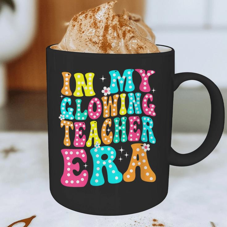 In My Glowing Teacher Era Groovy Colorful Bright Graphic Print Coffee Mug, novelty gifts, funny gifts In My Glowing Teacher Era Groovy Colorful Bright Graphic Print Coffee Mug, novelty gifts, funny gifts
