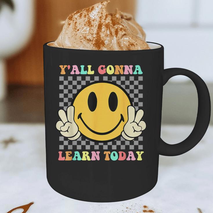 You All Gonna Learn Today Shirt Retro Groovy Teacher Life Graphic Print Coffee Mug, novelty gifts, funny gifts You All Gonna Learn Today Shirt Retro Groovy Teacher Life Graphic Print Coffee Mug, novelty gifts, funny gifts