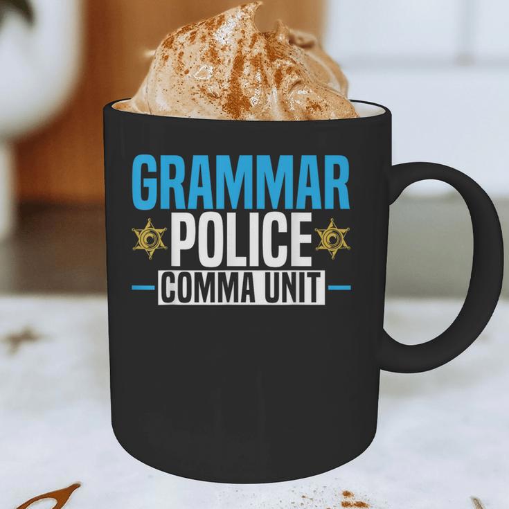 Grammar Police Comma Unit English Teacher Grammar Teacher For Men Women Graphic Print Coffee Mug, novelty gifts, funny gifts Grammar Police Comma Unit English Teacher Grammar Teacher For Men Women Graphic Print Coffee Mug, novelty gifts, funny gifts