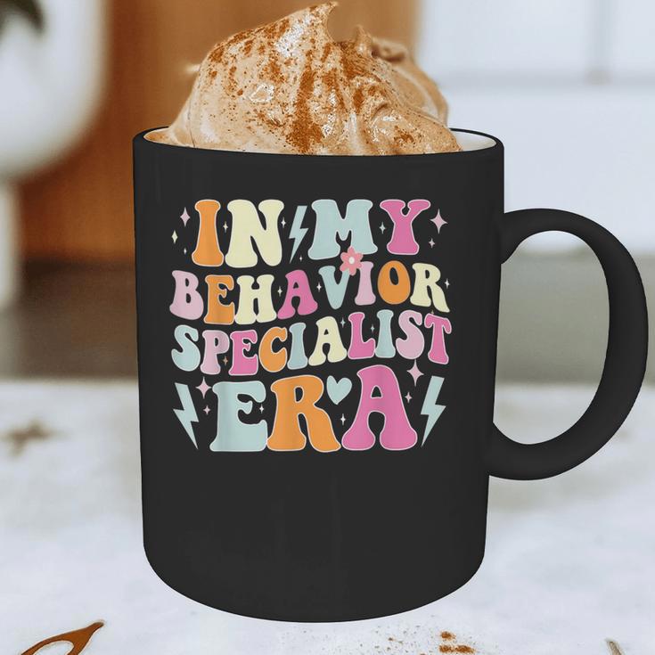 Groovy In My Behavior Specialist Era Behavior Teachers Graphic Print Coffee Mug, novelty gifts, funny gifts