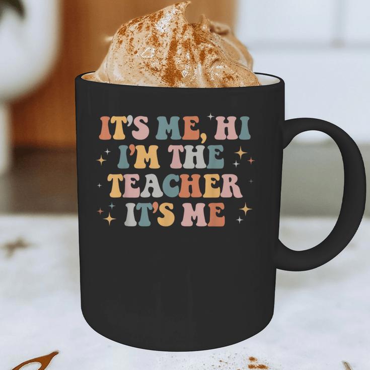 Groovy Its Me Hi Im The Teacher It’s Me Back To School Graphic Print Coffee Mug, novelty gifts, funny gifts Groovy Its Me Hi Im The Teacher It’s Me Back To School Graphic Print Coffee Mug, novelty gifts, funny gifts