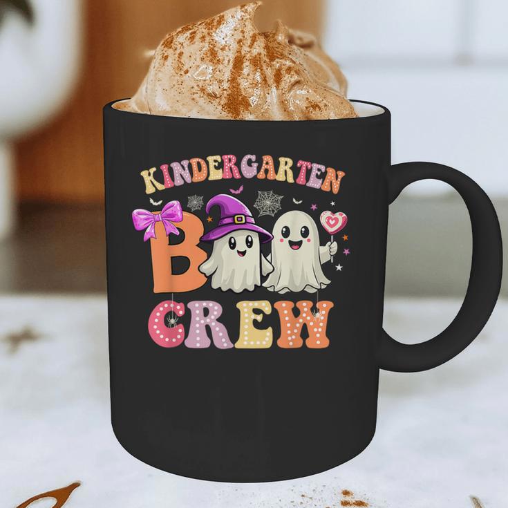 Groovy Kindergarten Boo Crew Kinder Halloween Teacher Kids Graphic Print Coffee Mug, novelty gifts, funny gifts Groovy Kindergarten Boo Crew Kinder Halloween Teacher Kids Graphic Print Coffee Mug, novelty gifts, funny gifts