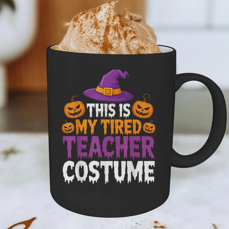 Halloween Costumes For Teachers Tired Teacher Costume Tee Graphic Print Coffee Mug, novelty gifts, funny gifts Halloween Costumes For Teachers Tired Teacher Costume Tee Graphic Print Coffee Mug, novelty gifts, funny gifts