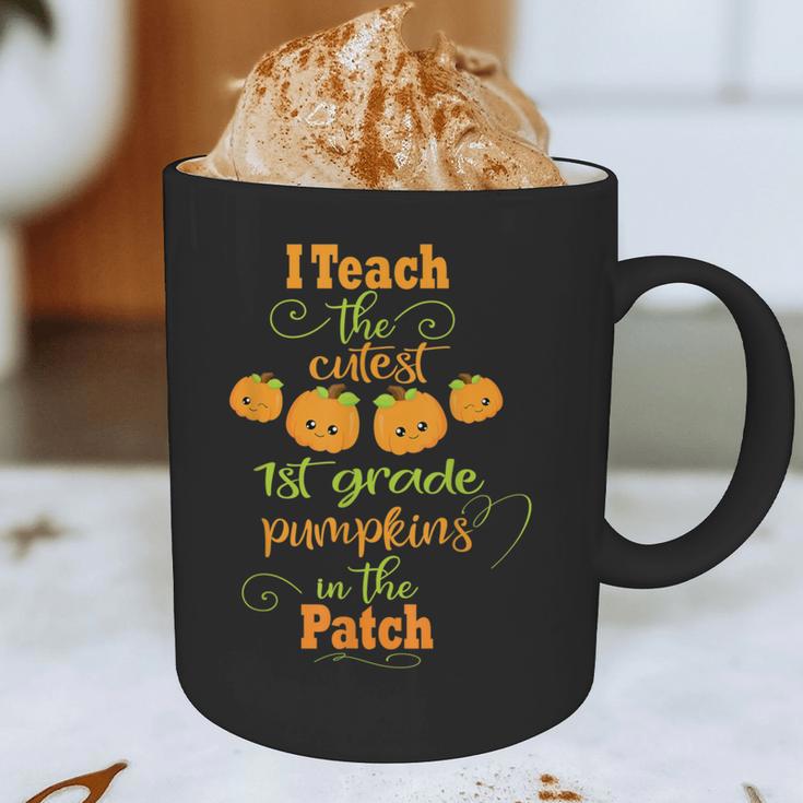 Halloween Cutest Pumpkins First Grade Teacher Graphic Print Coffee Mug, novelty gifts, funny gifts Halloween Cutest Pumpkins First Grade Teacher Graphic Print Coffee Mug, novelty gifts, funny gifts
