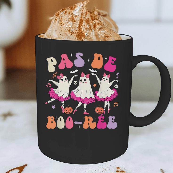 Halloween Dance Teacher Pas De Boo-Ree Ghost Ballet Dancer Graphic Print Coffee Mug, novelty gifts, funny gifts Halloween Dance Teacher Pas De Boo-Ree Ghost Ballet Dancer Graphic Print Coffee Mug, novelty gifts, funny gifts
