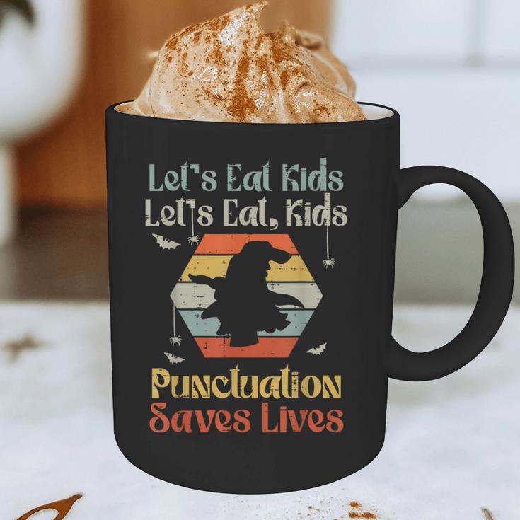 Halloween Lets Eat Kids English Teacher Costume Women Graphic Print Coffee Mug, novelty gifts, funny gifts