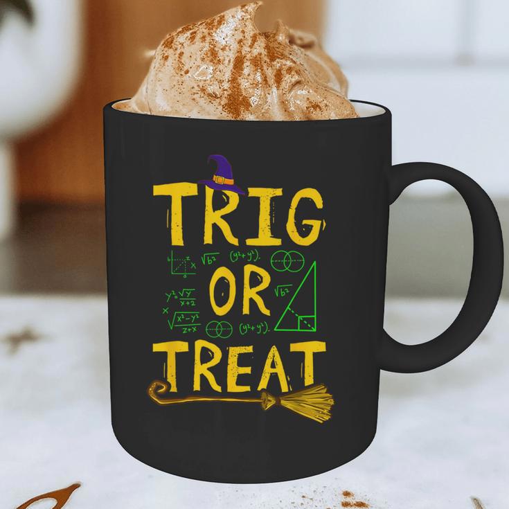 Halloween Math Teacher Trig Or Treat Student School College Graphic Print Coffee Mug, novelty gifts, funny gifts Halloween Math Teacher Trig Or Treat Student School College Graphic Print Coffee Mug, novelty gifts, funny gifts