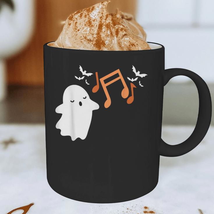 Halloween Music Note Ghost Teacher Fall Musical Instrument Graphic Print Coffee Mug, novelty gifts, funny gifts Halloween Music Note Ghost Teacher Fall Musical Instrument Graphic Print Coffee Mug, novelty gifts, funny gifts