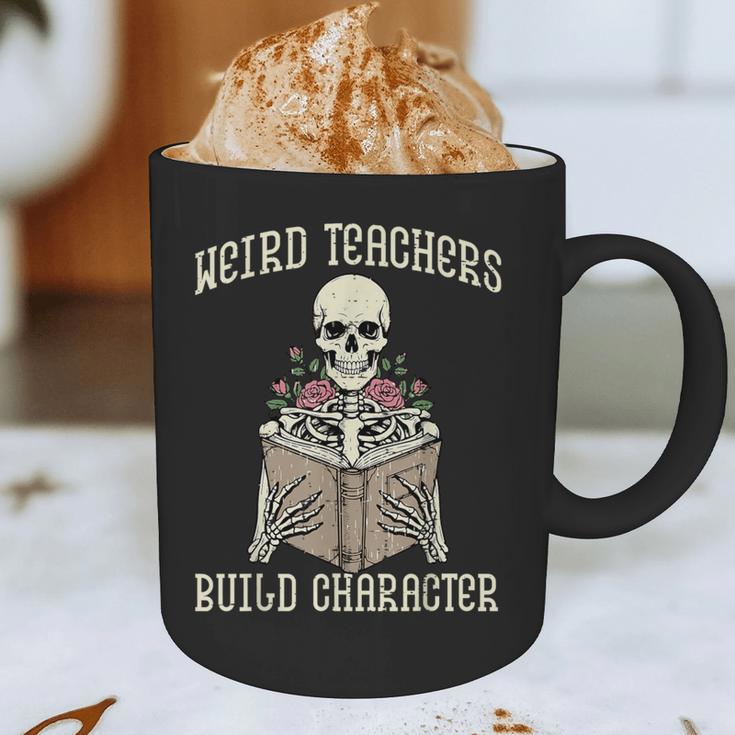 Halloween Weird Teachers Build Character Costume Men Women Graphic Print Coffee Mug, novelty gifts, funny gifts Halloween Weird Teachers Build Character Costume Men Women Graphic Print Coffee Mug, novelty gifts, funny gifts