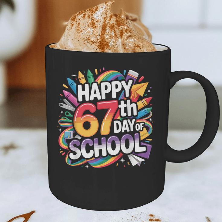 Happy 67 Days Of School Meme 100 Day Of School Teacher 6 7 Graphic Print Coffee Mug, novelty gifts, funny gifts Happy 67 Days Of School Meme 100 Day Of School Teacher 6 7 Graphic Print Coffee Mug, novelty gifts, funny gifts