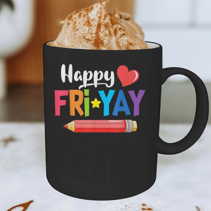 Happy Fri-Yay Friday Lovers Fun Teacher Life Weekend Graphic Print Coffee Mug, novelty gifts, funny gifts Happy Fri-Yay Friday Lovers Fun Teacher Life Weekend Graphic Print Coffee Mug, novelty gifts, funny gifts