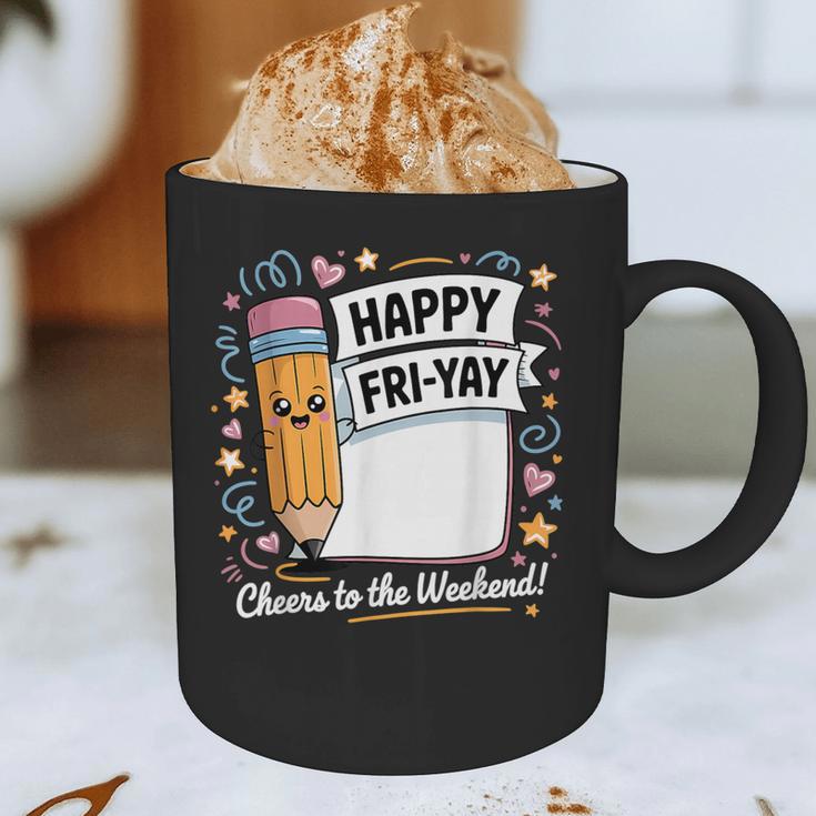 Happy Fri-Yay Teacher Fry Yay Friday Weekend Graphic Print Coffee Mug, novelty gifts, funny gifts Happy Fri-Yay Teacher Fry Yay Friday Weekend Graphic Print Coffee Mug, novelty gifts, funny gifts