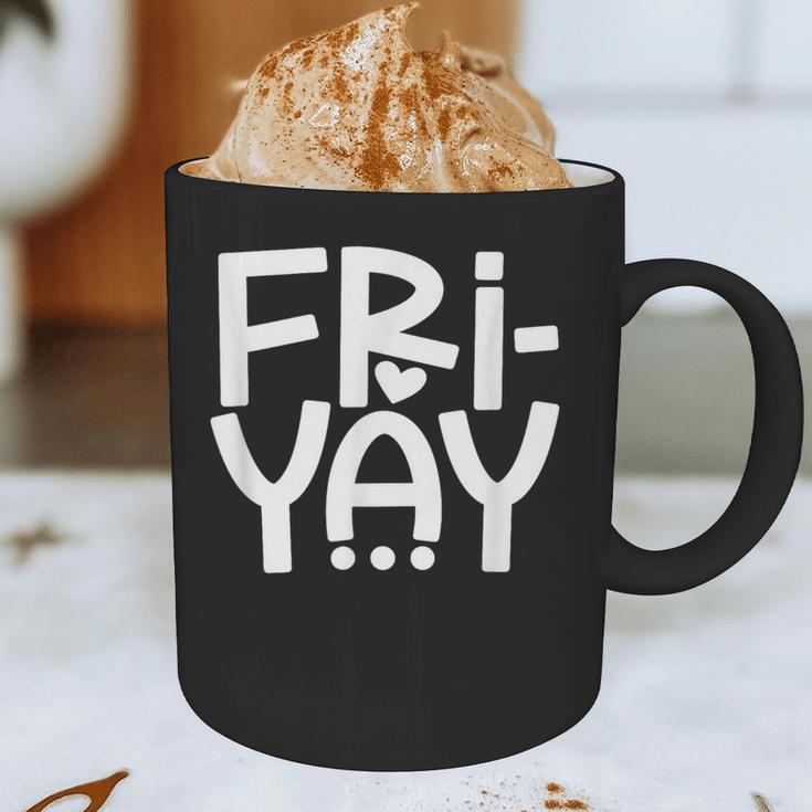 Happy Friyay Teacher Shirt Cute Teacher Fashion Fri-Yay Graphic Print Coffee Mug, novelty gifts, funny gifts Happy Friyay Teacher Shirt Cute Teacher Fashion Fri-Yay Graphic Print Coffee Mug, novelty gifts, funny gifts