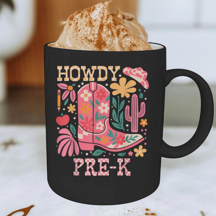 Howdy Pre-K Cowgirls Teacher Back To School Graphic Print Coffee Mug, novelty gifts, funny gifts Howdy Pre-K Cowgirls Teacher Back To School Graphic Print Coffee Mug, novelty gifts, funny gifts