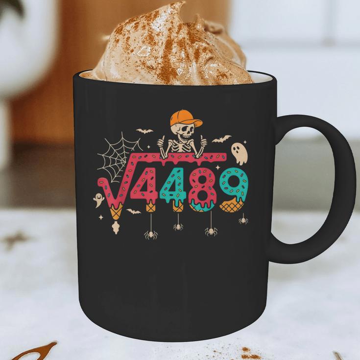 HUGvyn Square Root 4489 Math Teacher 67 Meme Halloween Graphic Print Coffee Mug, novelty gifts, funny gifts HUGvyn Square Root 4489 Math Teacher 67 Meme Halloween Graphic Print Coffee Mug, novelty gifts, funny gifts