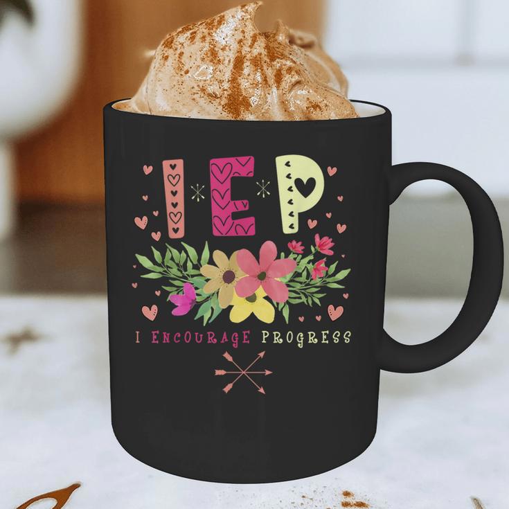 IEP I Encourage Progress Teacher Special Education Men Women Graphic Print Coffee Mug, novelty gifts, funny gifts