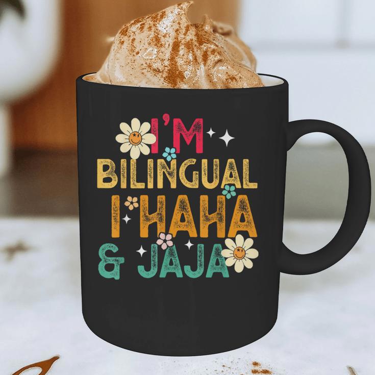 I’m Bilingual I Haha And Jaja Spanish Teacher Bilingual For Men Women Girls Kids Graphic Print Coffee Mug, novelty gifts, funny gifts