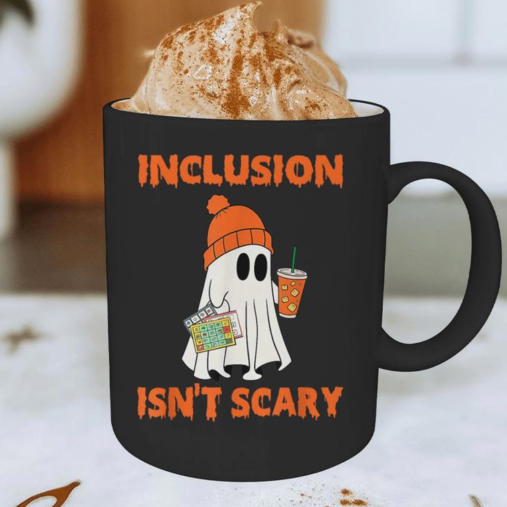 Inclusion Isn't Scary Shirt Halloween SLP Sped Teacher Graphic Print Coffee Mug, novelty gifts, funny gifts
