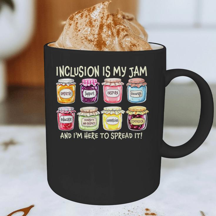 Inclusion Is My Jam And I'm Here To Spread It Sped Teacher Graphic Print Coffee Mug, novelty gifts, funny gifts Inclusion Is My Jam And I'm Here To Spread It Sped Teacher Graphic Print Coffee Mug, novelty gifts, funny gifts