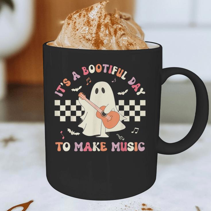 It's A Bootiful Day To Make Music Teacher Musician Halloween For Men Women Kids Graphic Print Coffee Mug, novelty gifts, funny gifts It's A Bootiful Day To Make Music Teacher Musician Halloween For Men Women Kids Graphic Print Coffee Mug, novelty gifts, funny gifts