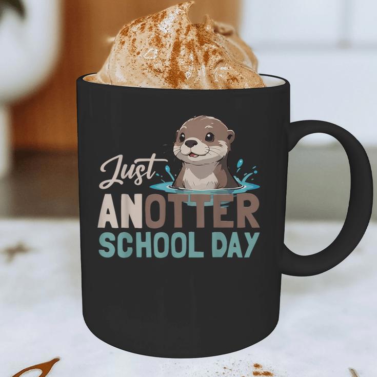 Just Anotter School Day Cute Otter Lover Teacher Student Graphic Print Coffee Mug, novelty gifts, funny gifts