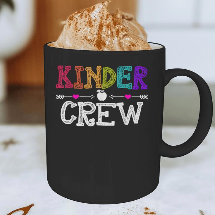 Kinder Crew Kindergarten Teacher 1st Day Of School Graphic Print Coffee Mug, novelty gifts, funny gifts Kinder Crew Kindergarten Teacher 1st Day Of School Graphic Print Coffee Mug, novelty gifts, funny gifts