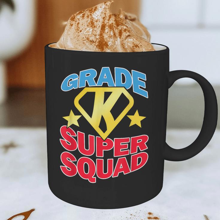 Kindergarten Super Squad Superhero Teacher Team Men Women Girls Kids Graphic Print Coffee Mug, novelty gifts, funny gifts Kindergarten Super Squad Superhero Teacher Team Men Women Girls Kids Graphic Print Coffee Mug, novelty gifts, funny gifts