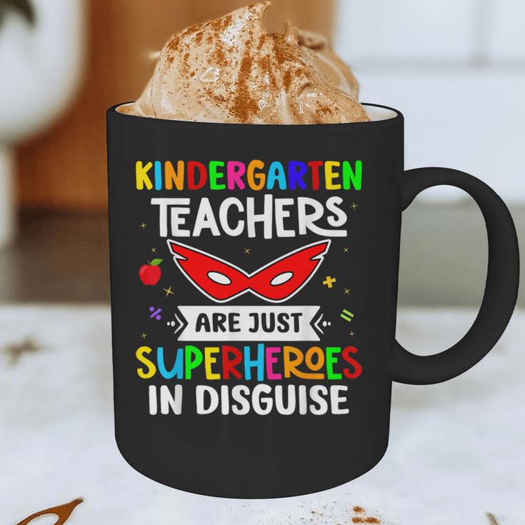 Kindergarten Teachers Are Just Superheroes In Disguise Graphic Print Coffee Mug, novelty gifts, funny gifts Kindergarten Teachers Are Just Superheroes In Disguise Graphic Print Coffee Mug, novelty gifts, funny gifts