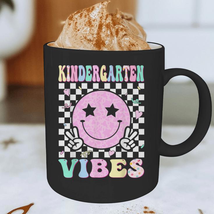 Kindergarten Vibes First Day Of School Kindergarten Teacher Graphic Print Coffee Mug, novelty gifts, funny gifts Kindergarten Vibes First Day Of School Kindergarten Teacher Graphic Print Coffee Mug, novelty gifts, funny gifts