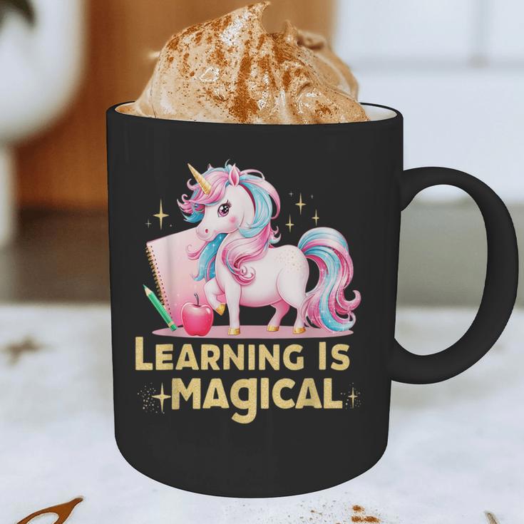 LEARNING IS MAGICAL TEACHER UNICORN BACK TO SCHOOL UNICORN Graphic Print Coffee Mug, novelty gifts, funny gifts LEARNING IS MAGICAL TEACHER UNICORN BACK TO SCHOOL UNICORN Graphic Print Coffee Mug, novelty gifts, funny gifts