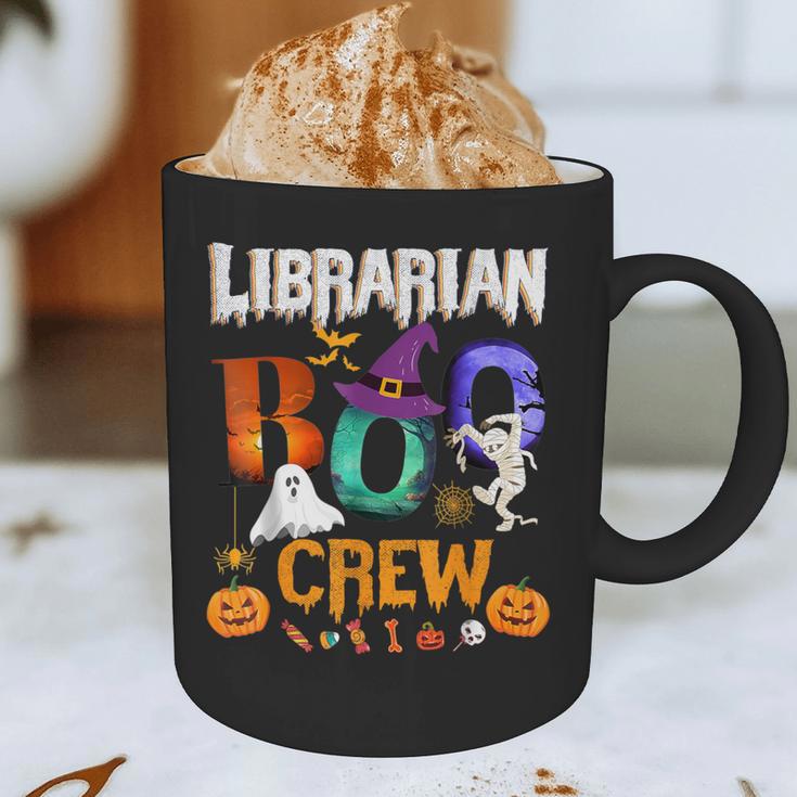 Librarian Boo Crew Teacher Student Halloween Costume Graphic Print Coffee Mug, novelty gifts, funny gifts Librarian Boo Crew Teacher Student Halloween Costume Graphic Print Coffee Mug, novelty gifts, funny gifts